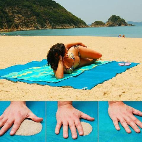 (🔥Last Day Promotion - 50%OFF) Magic Beach Sand-Free Mat - BUY 2 FREE SHIPPING