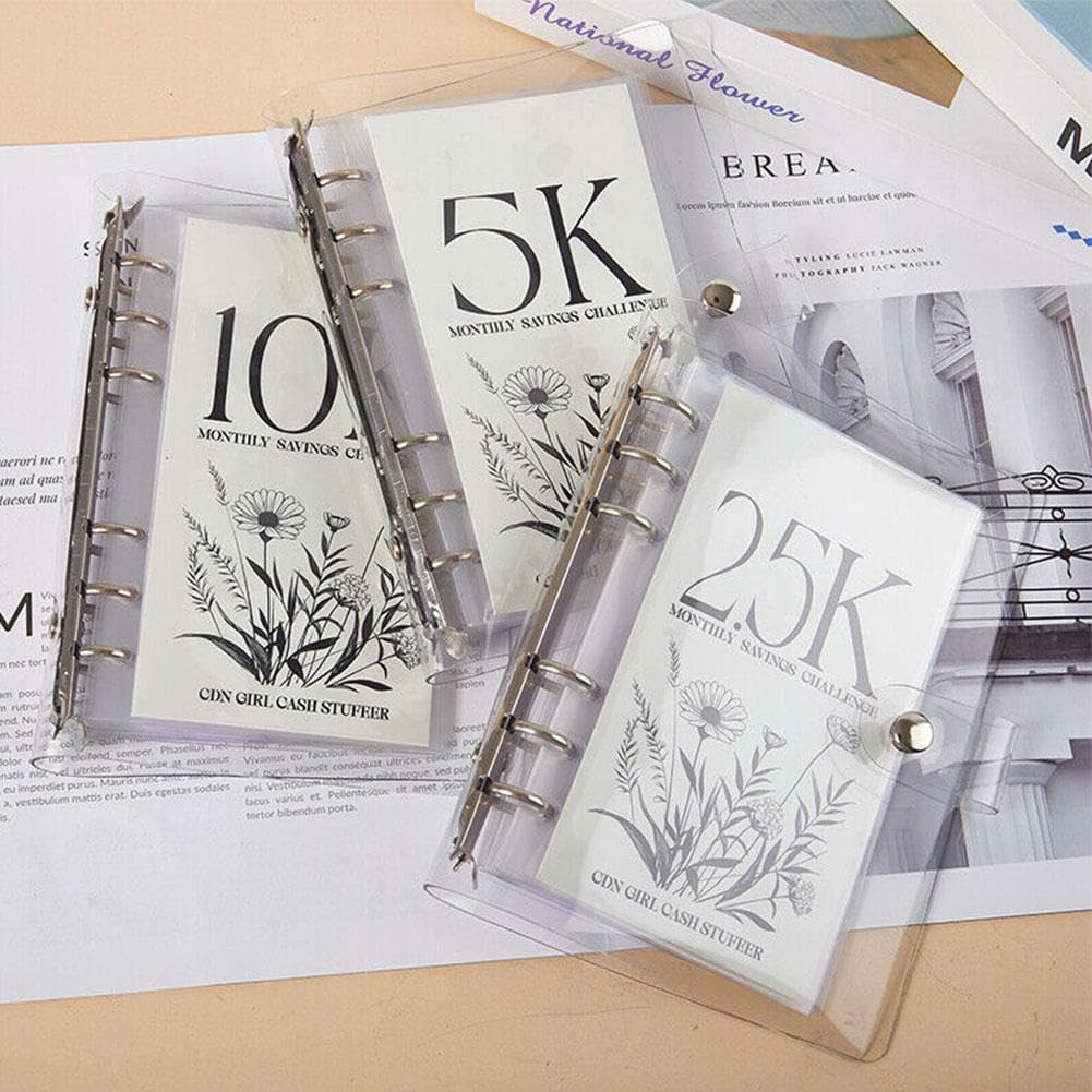 TikTok Last Day Promotion -60% OFF🎉12-Month Envelopes Money Saving Challenge Binder