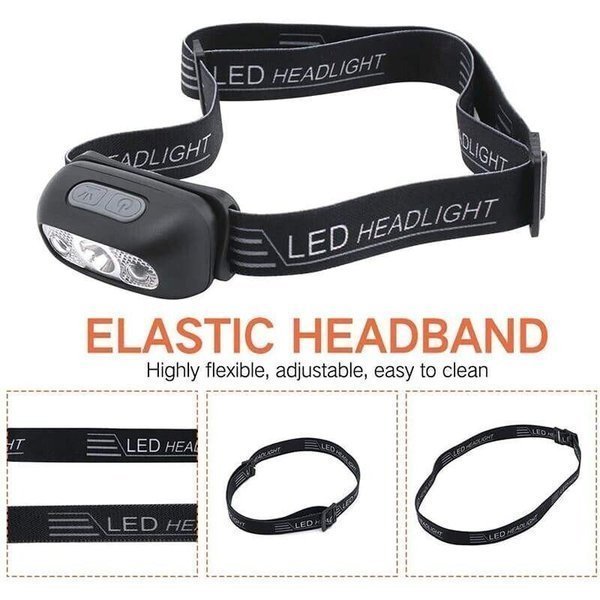 (🎄Early Christmas Sale -50% OFF)  LED Sensor Headlight, Buy 4 Get Extra 25% OFF & Free Shipping