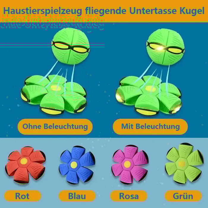 🔥Heißer Verkauf - 49% Rabatt🐾Kugel mit fliegender Untertasse für Haustiere
