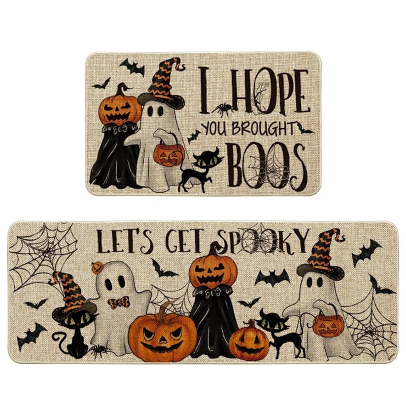 🎃Halloween Kitchen Rugs Sets of 2