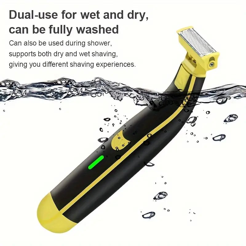 Last Day Promotion 70% OFF - 🔥Full Body Washed Wet And Dry Shaver