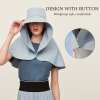 🔥Summer Hot Sale - Fashion Ladies UV Protection Bucket Hat