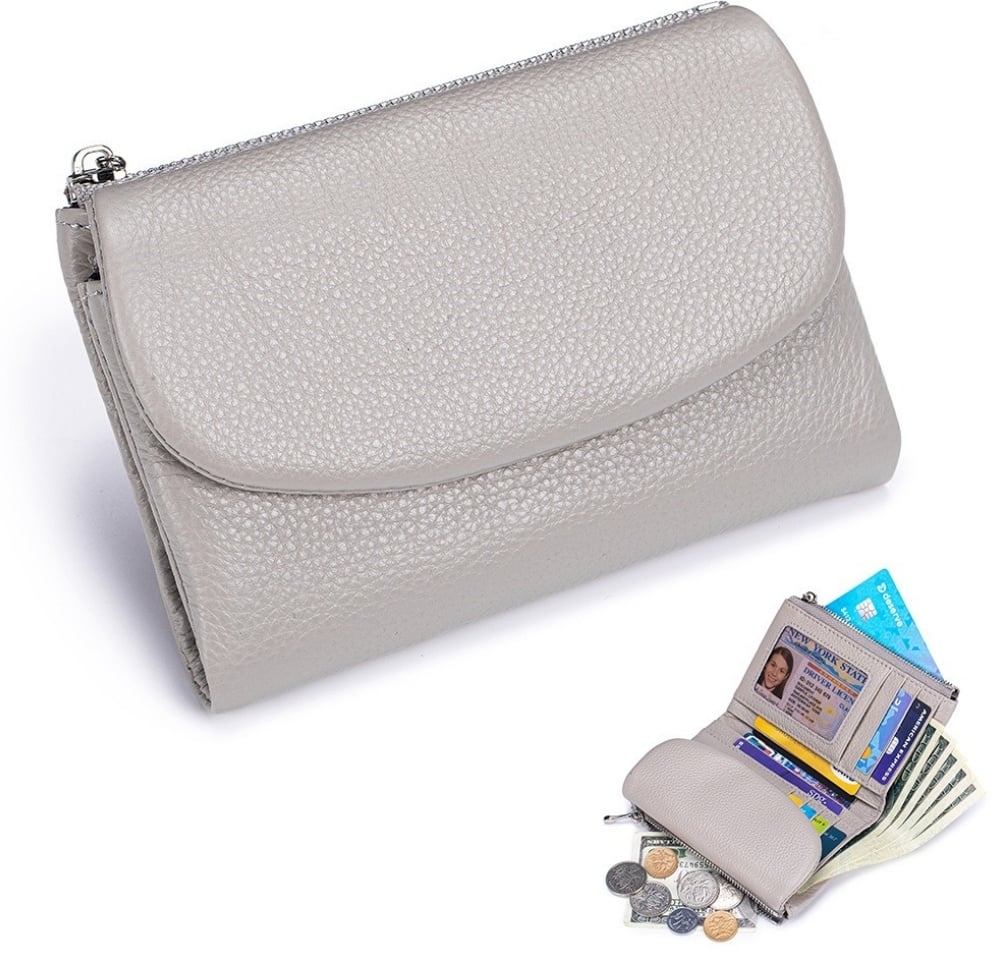 ⏰LAST DAY SALE 50% OFF💥Unisex Pebble Leather Wallet
