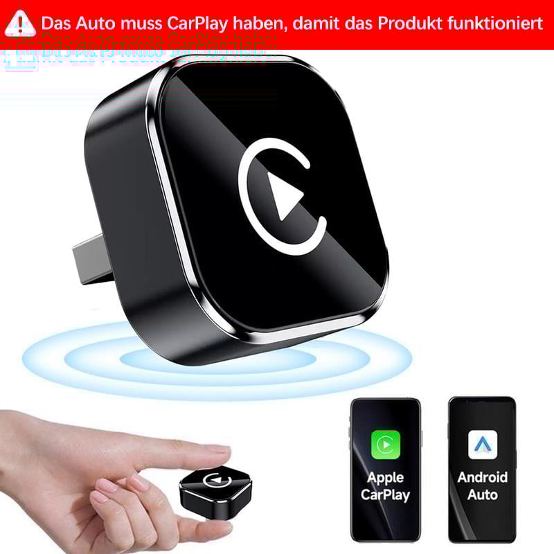 🔥Letzter Tag 50% RABATT-Kabelloser Carplay-Adapter für iPhone/Android