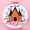 🔥2024 NEW Halloween Embroidery KIT 👉[Allows beginners to easily create perfect projects.]