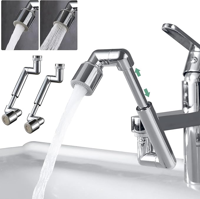 ⏰LAST DAY SALE 50% OFF💥Universal 1440° Dual-Spray Rotating Faucet