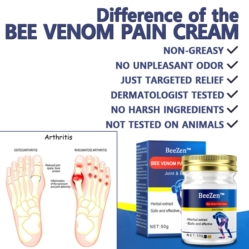 🐝BeeZen™ New Zealand Bee Venom Joint and Bone Therapy Advanced Cream🎉Limited Time Offer🐝