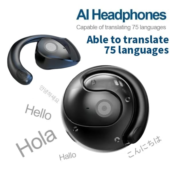🏆HOT SALE 49% OFF⏰AI Translation T26 Pro Wireless Bluetooth Earbuds