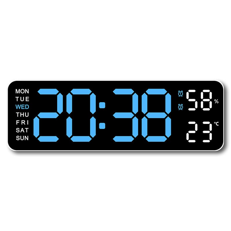 🔥HOT SALE 70% OFF🔥2024 Upgraded Digital Wall Clock Large Display