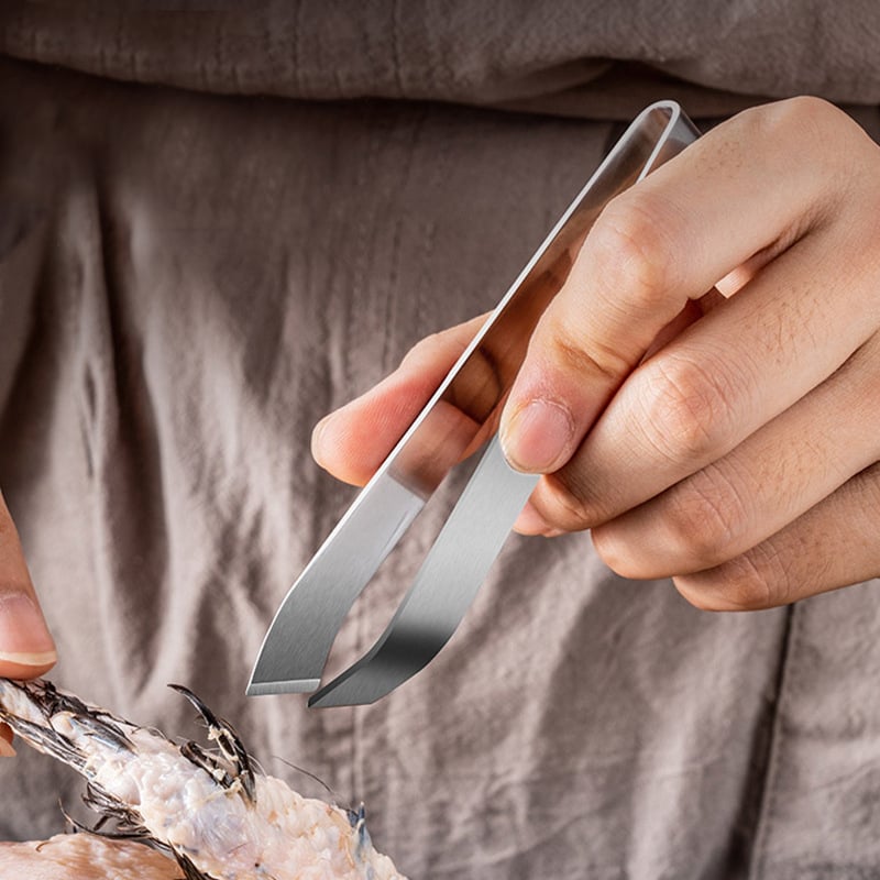 Tiktok Summer Sale🎉Stainless steel plucking clip Peel the garlic