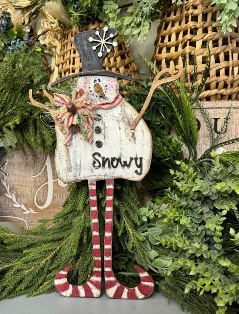 DIY Primitive Snowman Kit