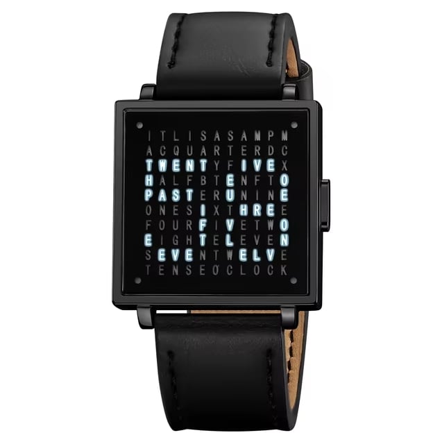 Qlocktwo W35 Fine Steel Unisex Watch