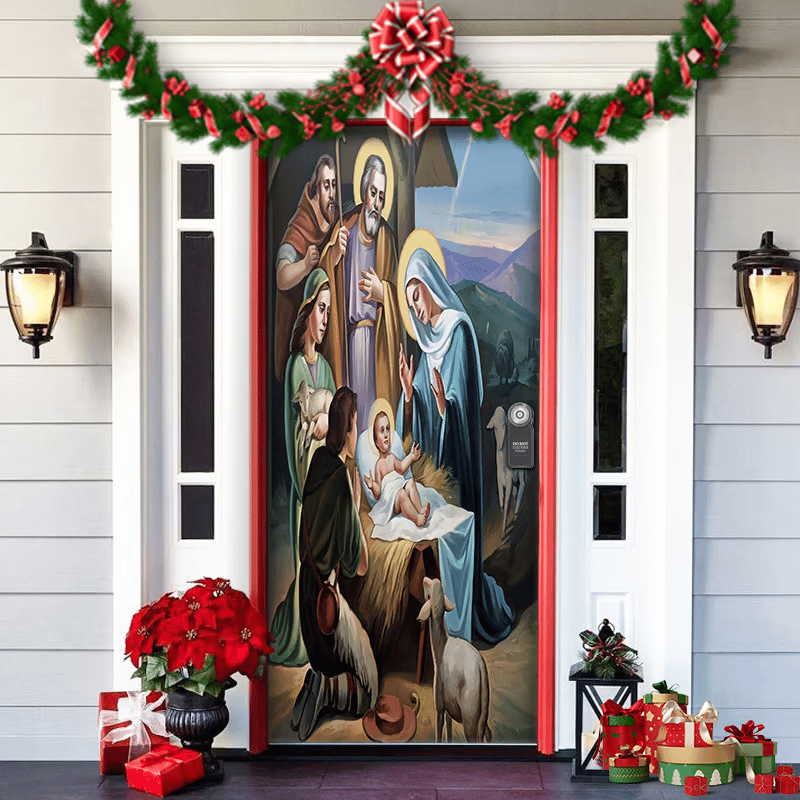 TikTok Last Day Promotion -60% OFF🎉2024 Christmas Front Door Decoration