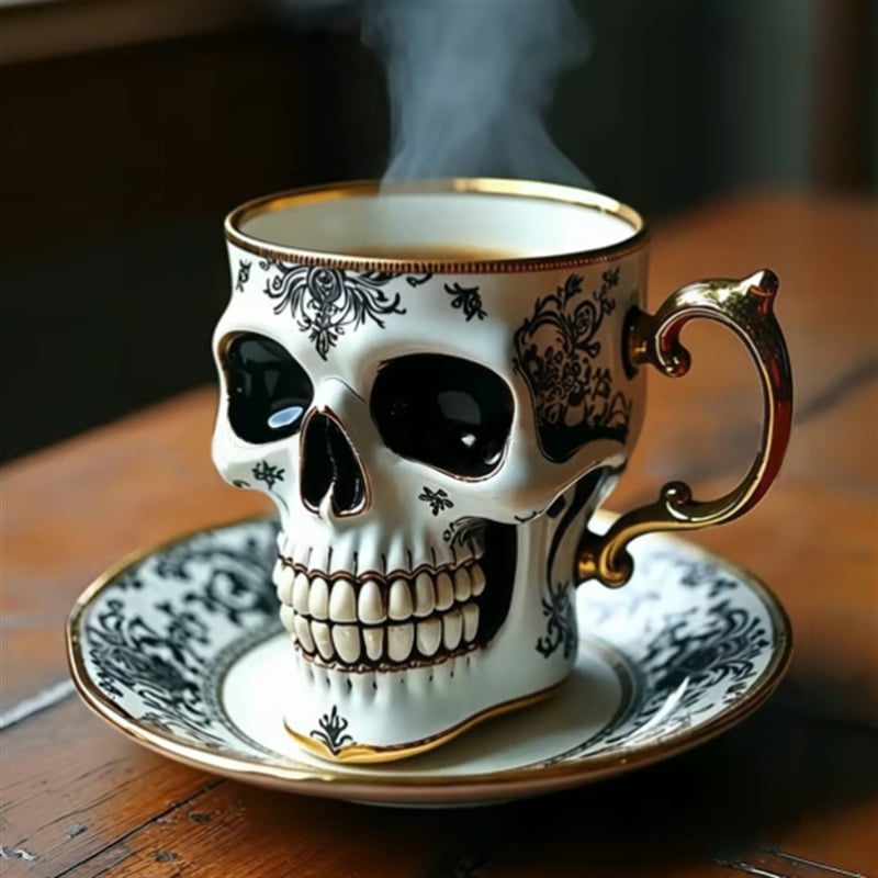 💥LAST DAY SALE 50% OFF💥Royal Skull Coffee Mug