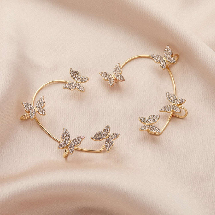 🔥Limited Time Sale 48% OFF🎉Butterfly Ear Cuffs