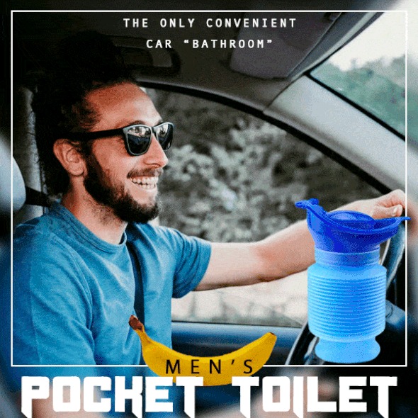 Last Day Promotion 48% OFF - Men's Pocket Toilet(BUY 2 GET 1 FREE NOW)