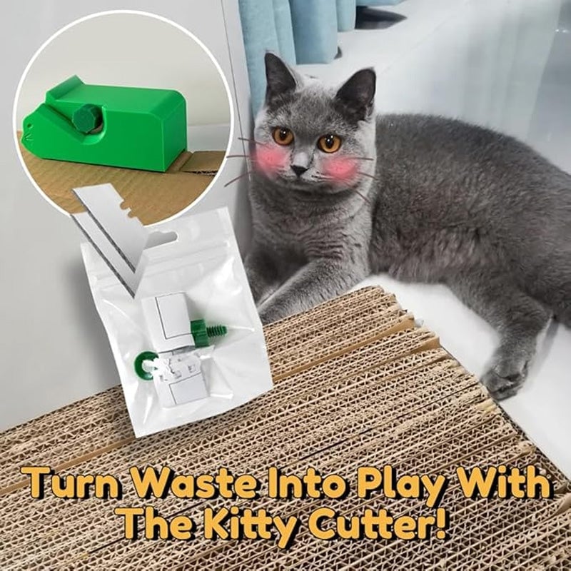 😻2025 New arrivals - Card Board Cutter For Cat Scratchers