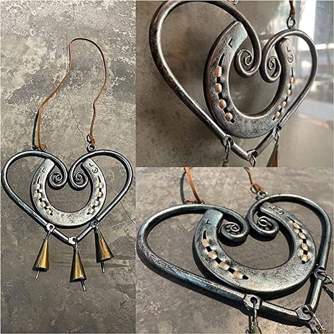 🔥2024 NEW YEAR SALE💖Handmade Lucky Love Wind Chime with Steel Nails