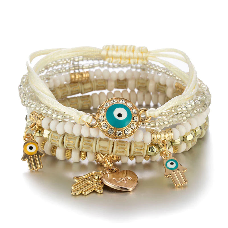 (🔥LAST DAY PROMOTION - SAVE 49% OFF) Multi-Layer Rice Bead Bracelets-Buy 4 Get Extra 25% OFF