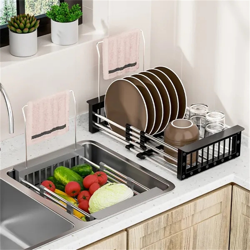 (Last Day Promotion🔥🔥)Multifunctional Kitchen Sink Drain Rack