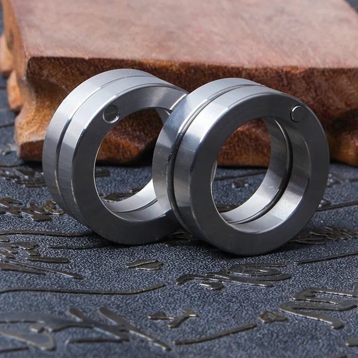 (🔥Last Day Promotion 50% OFF)👊Stainless Steel Outdoor Rotatable Folding Ring👊