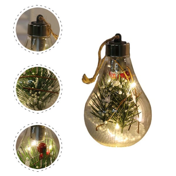 🎉HOT SALE 49% OFF🎁 - LED Hanging Bulb Christmas Ornaments