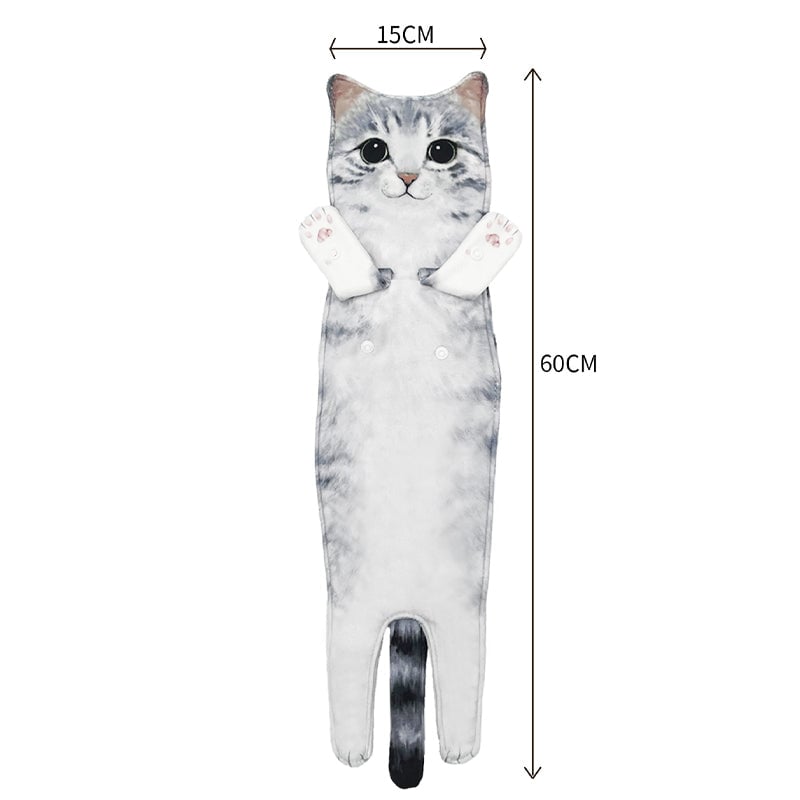 👀Buy 2 get 1 free-✨New Arrival ✨😺Cute Cat Hand Towel🐾