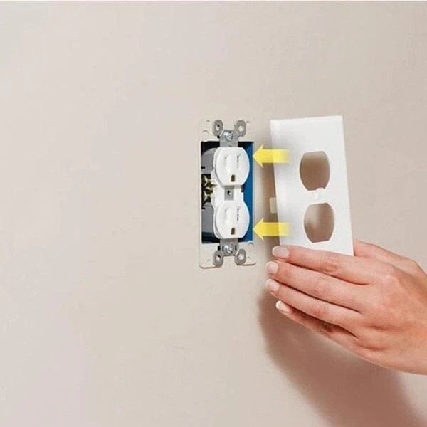 (🔥LAST DAY PROMOTION - SAVE 49% OFF)💡Outlet Wall Plate With Night Lights-No Batteries or Wires