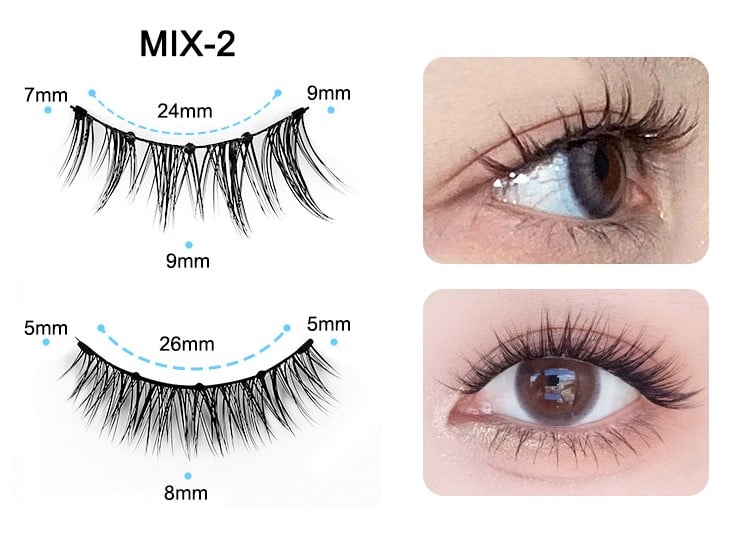 🔥Buy 2 get 1 free and free shipping - ✨Premium Magnetic Eyelashes | Easy, Quick, Safe!