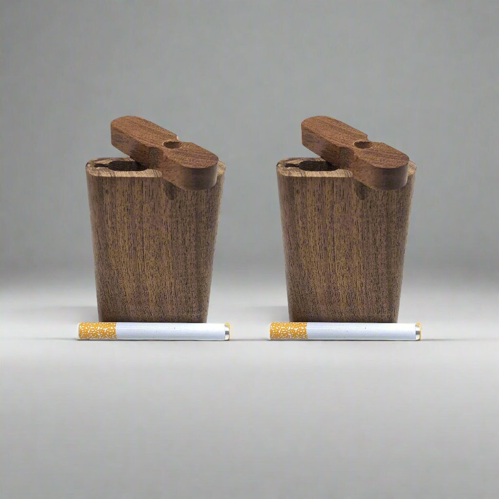 2 Pack Wood Dugout w/One Hitter & Cleaning Tool (BUY 2 SAVE 10%)