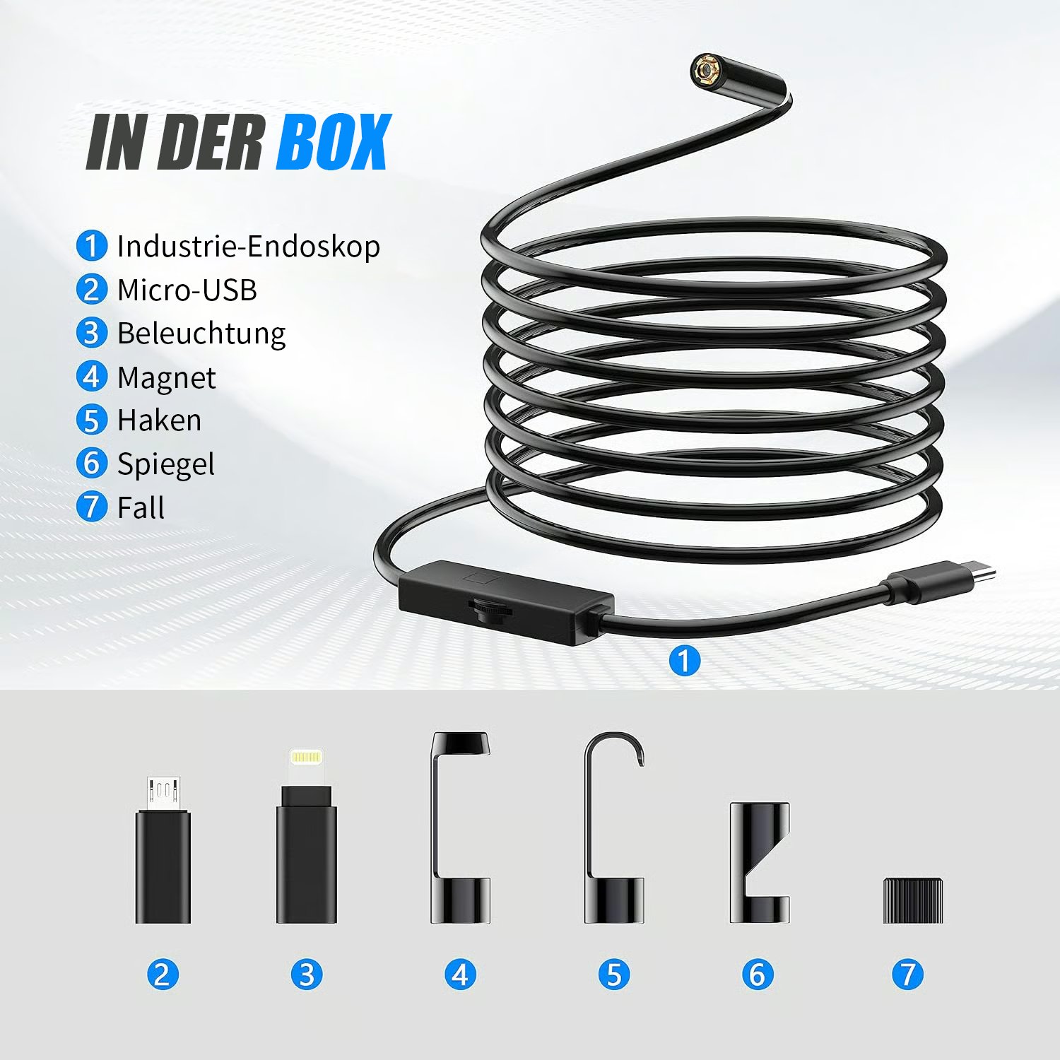 🔥Letzter Tag 49% Rabatt🔎Plug&Play Endoskopkamera(1920*1440P)