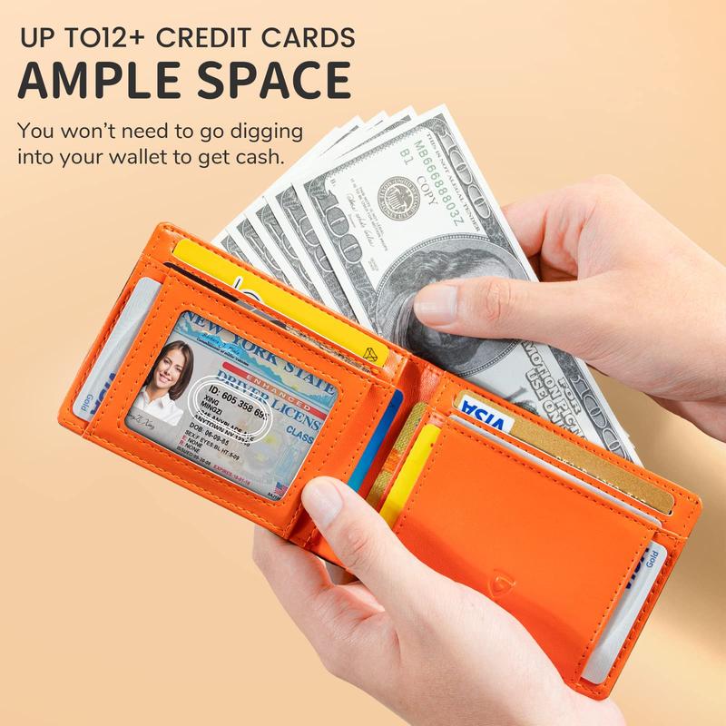 🔥Father's Day Sale -49% OFF!-Men's Slim Wallet with RFID Blocking