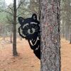 🎁TikTok Last Day Sale - 70% OFF🔥Peek-a-Boo Flipping Off Bigfoot Metal Sign