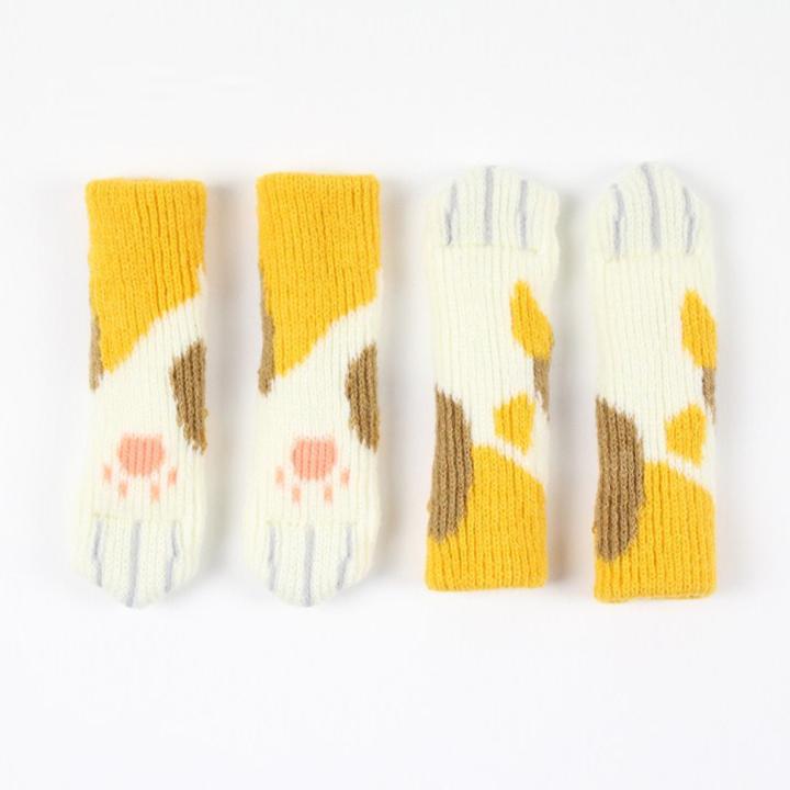 Cat-Paw Patterned Chair Socks