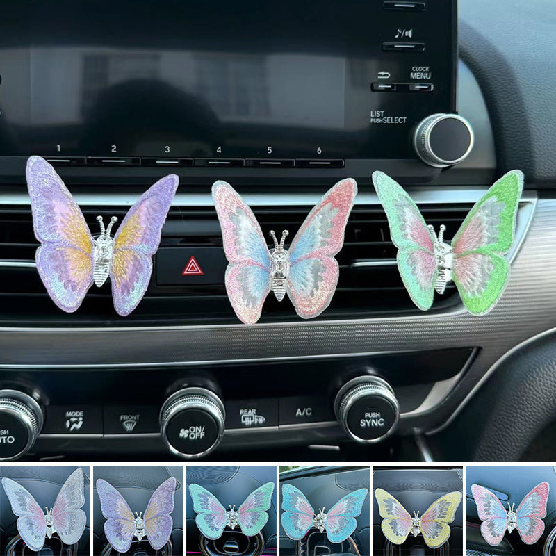 (🎉Last Day Promotion 50% OFF) Embroidery Fragrance Butterfly Decoration