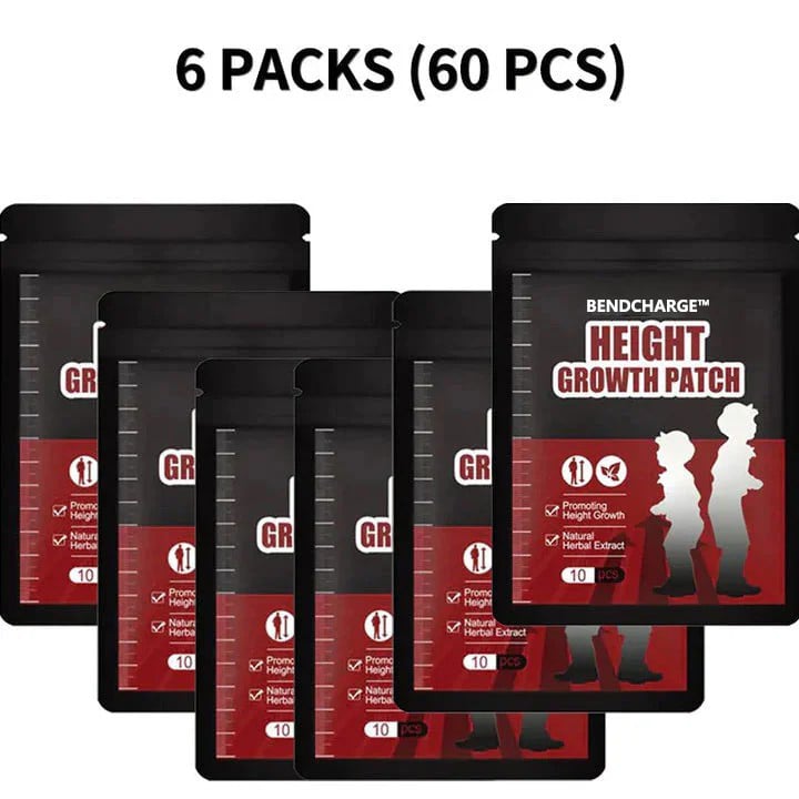 BENDCHARGE™ Herbal Height Increasing Foot Patch🌿 - Awaken Pituitary Growth Hormone 🔥Last Day Promotion 49% OFF🔥