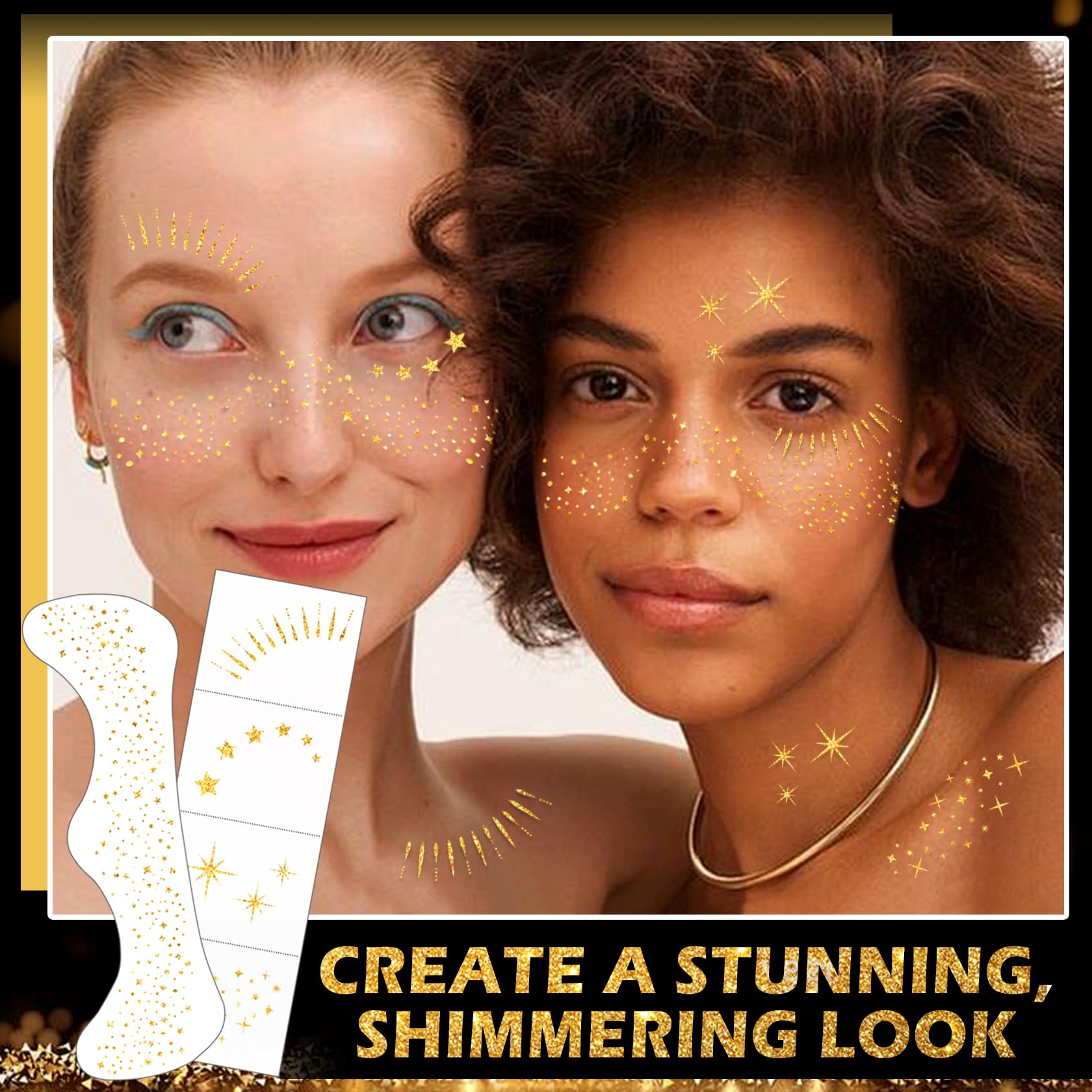 🔥Last Day Promotion 49% OFF-Glitter Skincare Freckles Face Tattoo