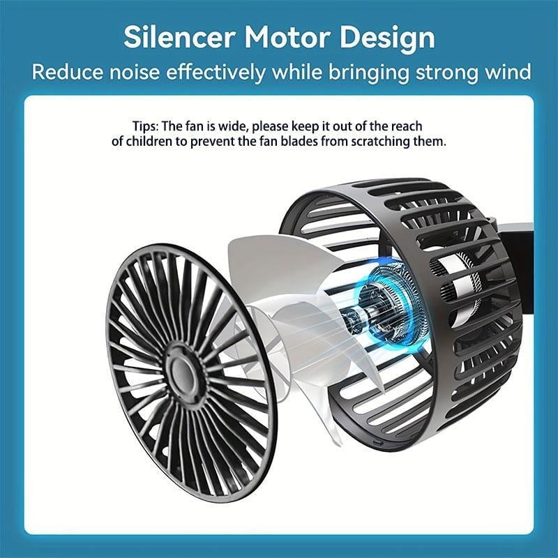 🎁Last Day Promotion 49% OFF🎁Adjustable Car Backseat Fan