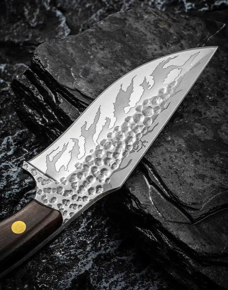 Blade Handmade Knife - Hand Forged + Sheath