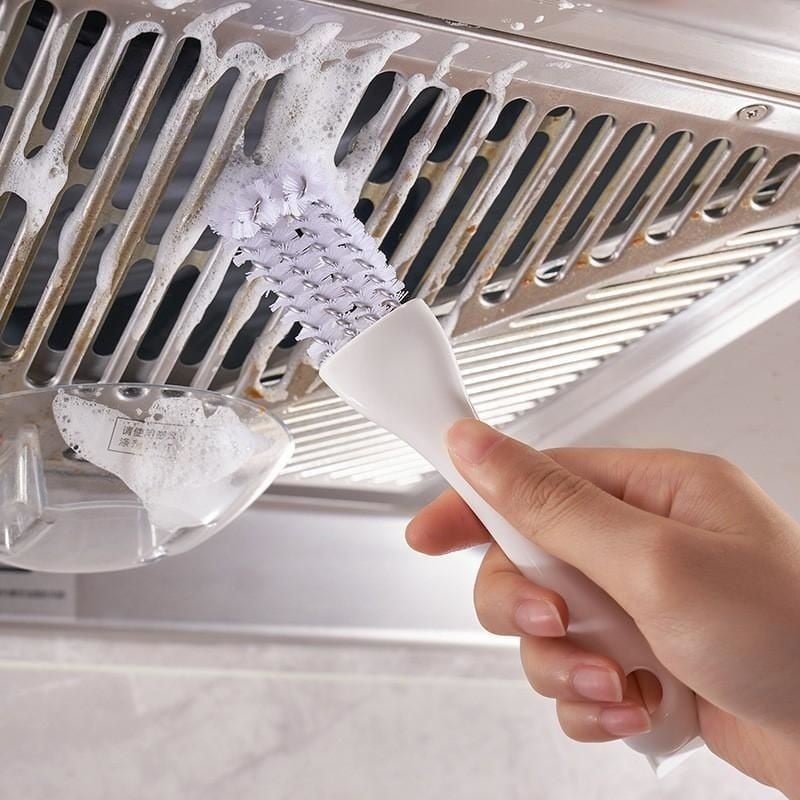 🎁TikTok Last Day Sale - 70% OFF🎉360° Gap Cleaning Brush Set for Kitchen Stove Grills - BBQ Grill Cleaner with Extendable Handle