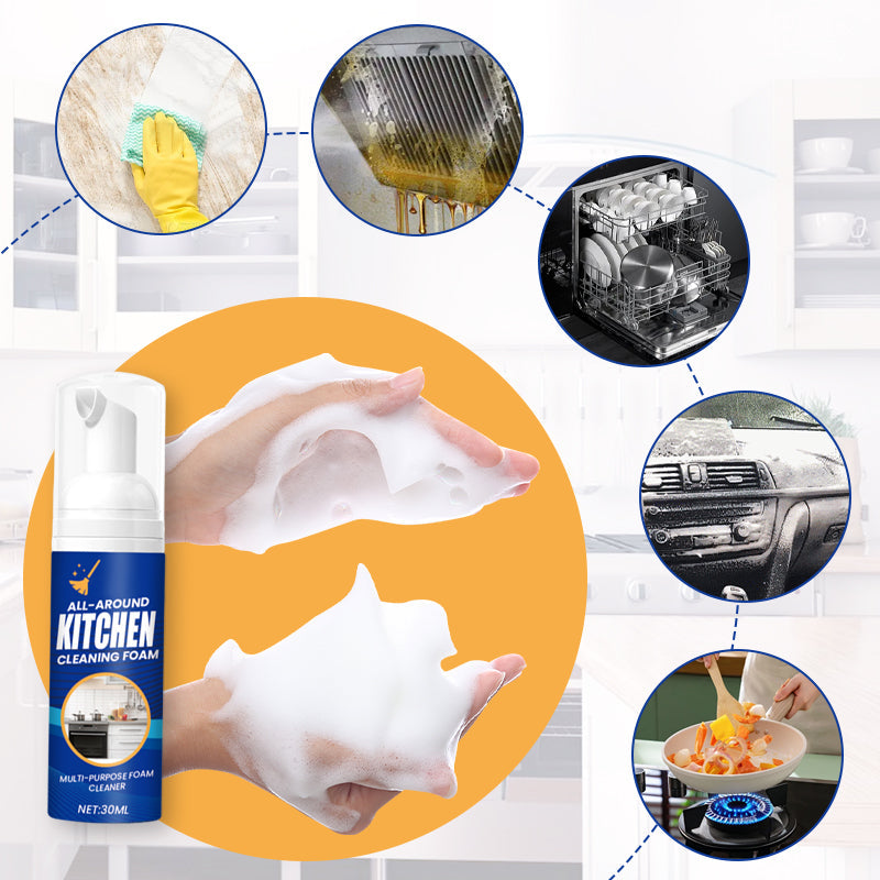 Tiktok Summer Sale🎉Heavy-Duty Kitchen Foaming Degreaser & Cleaner