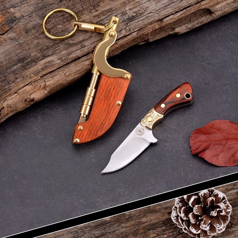 Handmade key chain exquisite knife