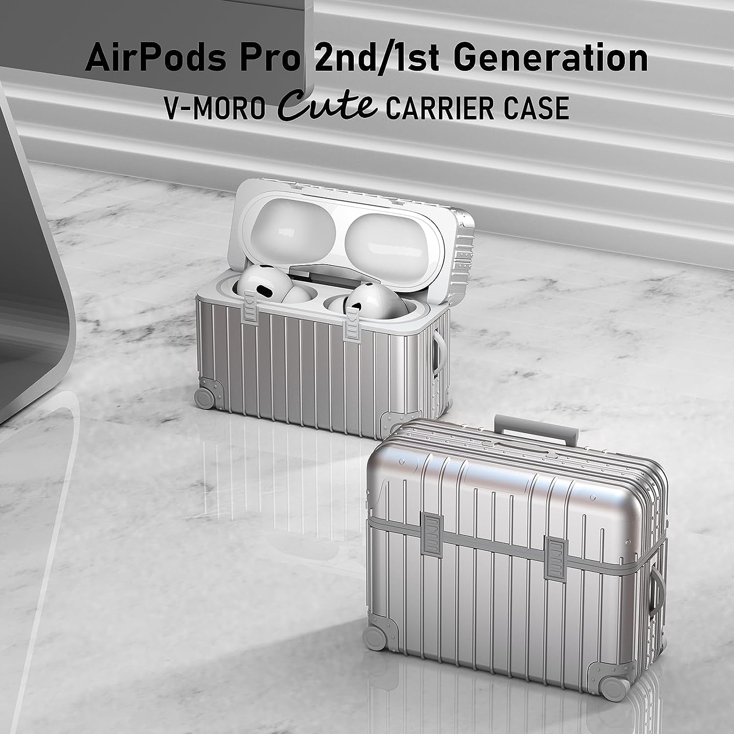 🔥Last Day Promotion 50% OFF🔥Suitcase Design Airpods Pro Case Cover