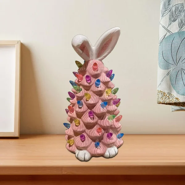 🐰Handmade Easter Pink Bunny Tree