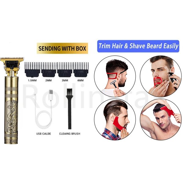 (🎁Best Gift🎁- 60% OFF)-Cordless Zero Gapped Trimmer Hair Clipper