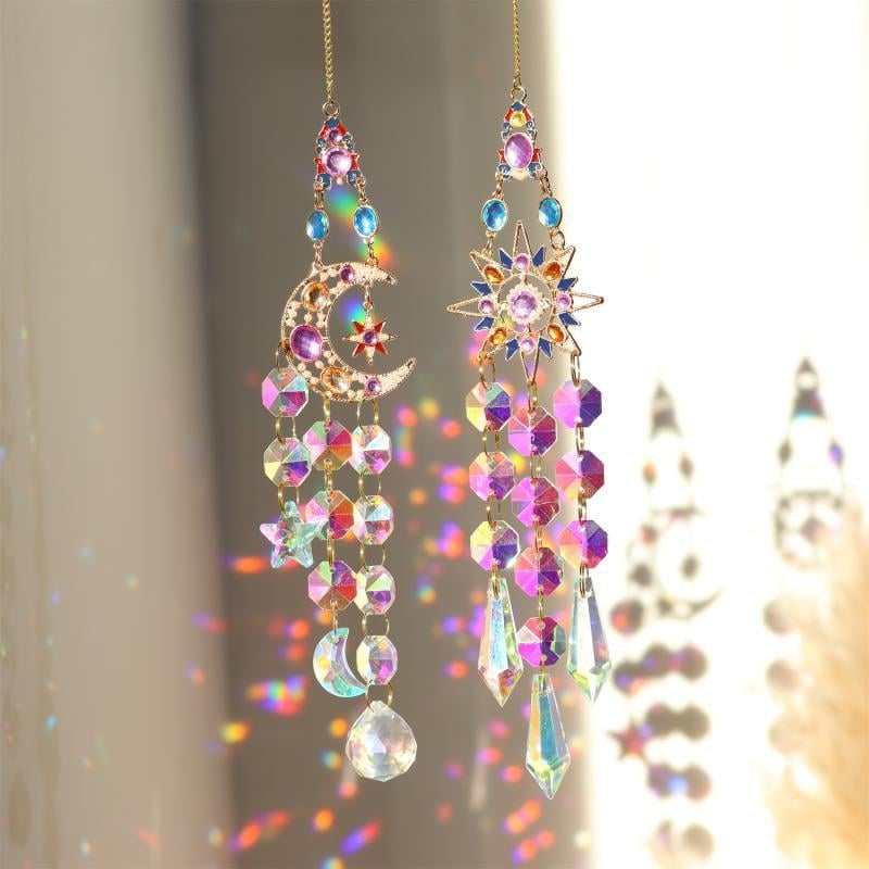 Sparkling Crystal Wind Chimes