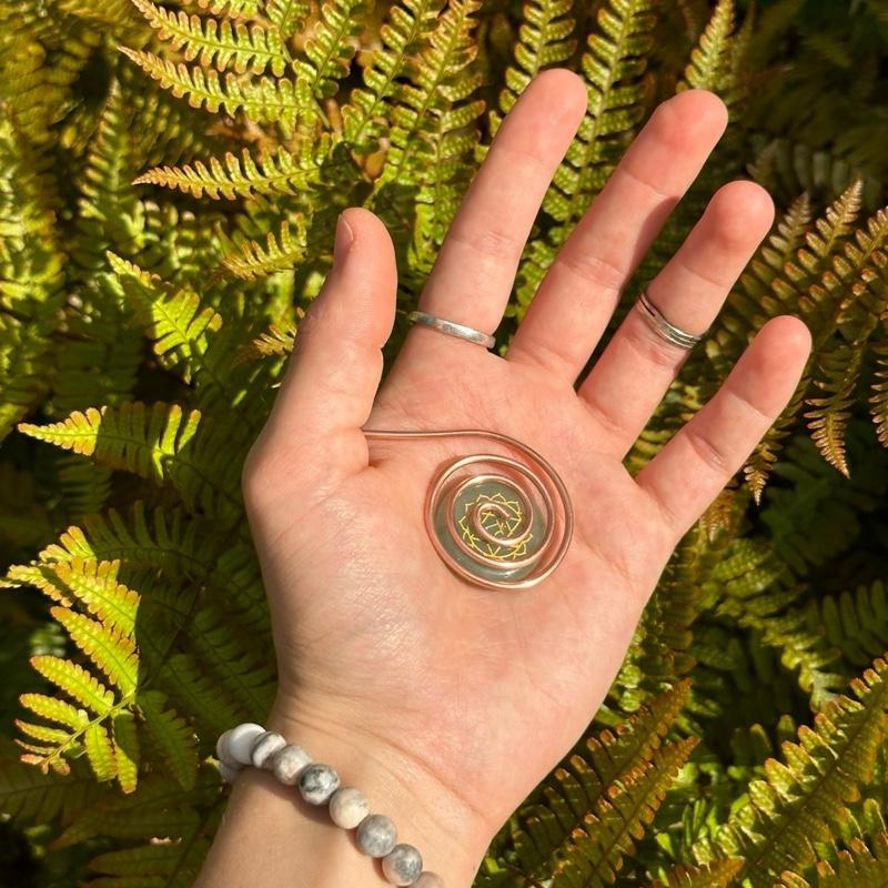 🎁TikTok Last Day Sale - 70% OFF🔥Copper Spiral Hand Rings - Handmade Reiki & Crystal Amplifier for Meditation, Manifestation and Energy Healing