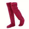🎄TikTok Christmas Sale -70% OFF💕Comfort Plush Fleece Knee Socks For Christmas❄️🎅