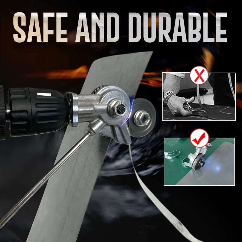 (Last Day Promotion 50% OFF) Electric Drill Plate Cutter - Buy 2 Get Extra 10% Off & Free Shipping